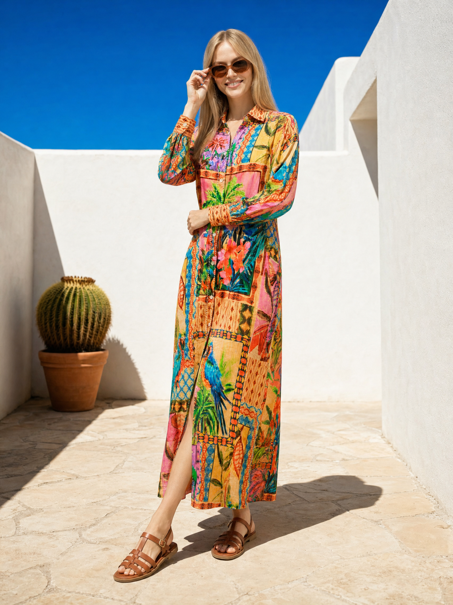 Rochie lunga Mariposa