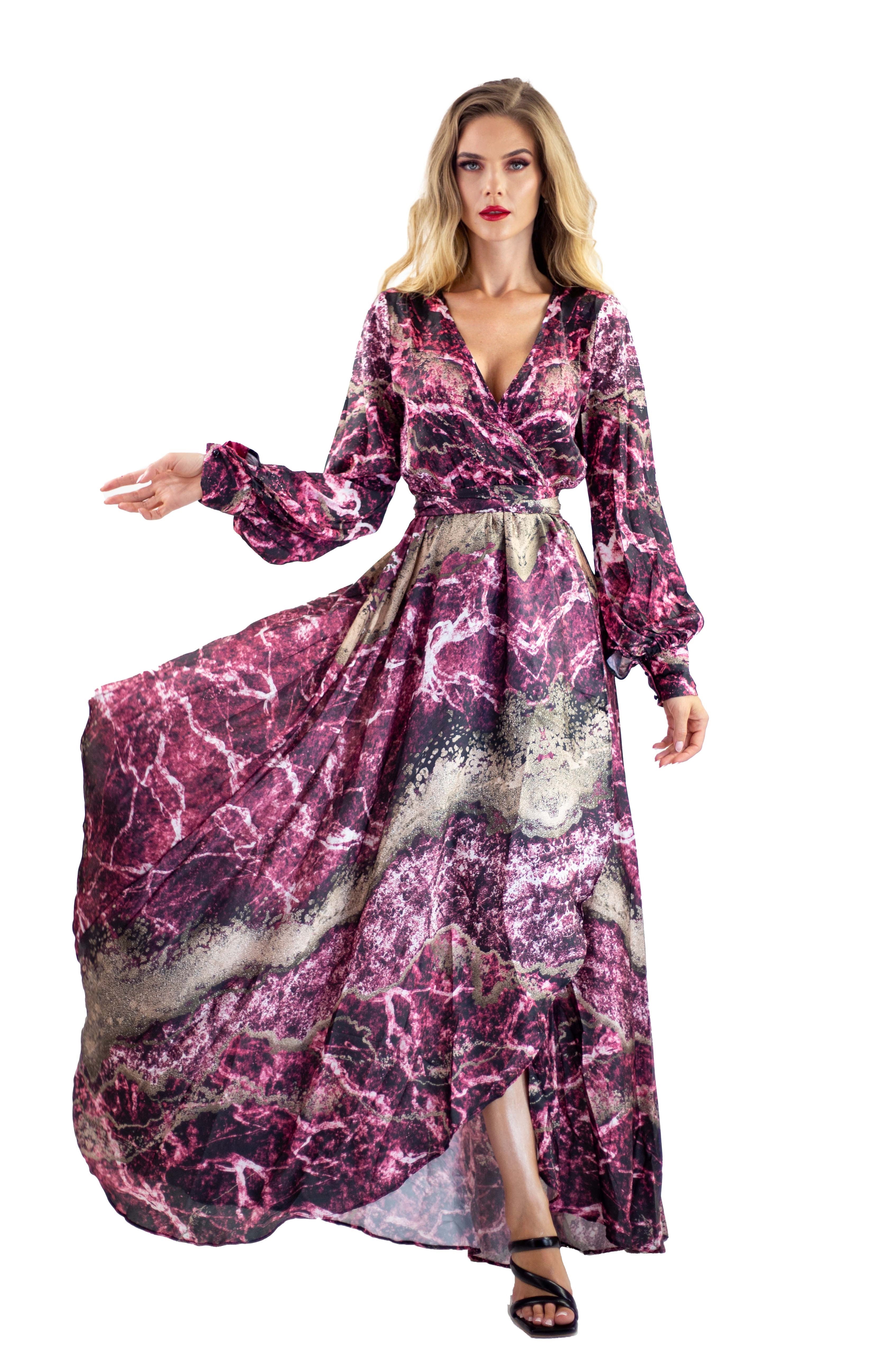 Rochie lunga Aureanne
