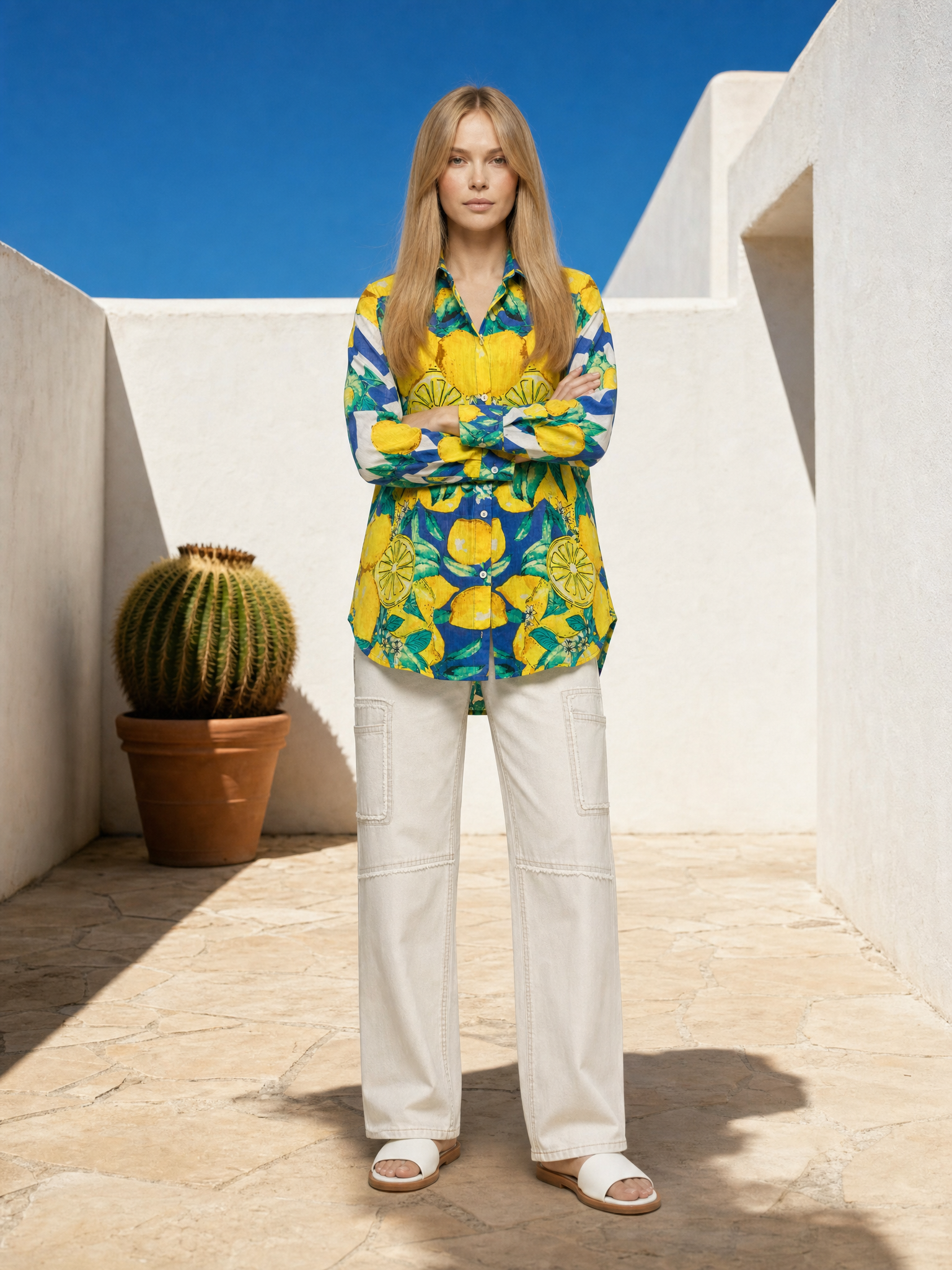 Camasa oversized Limone