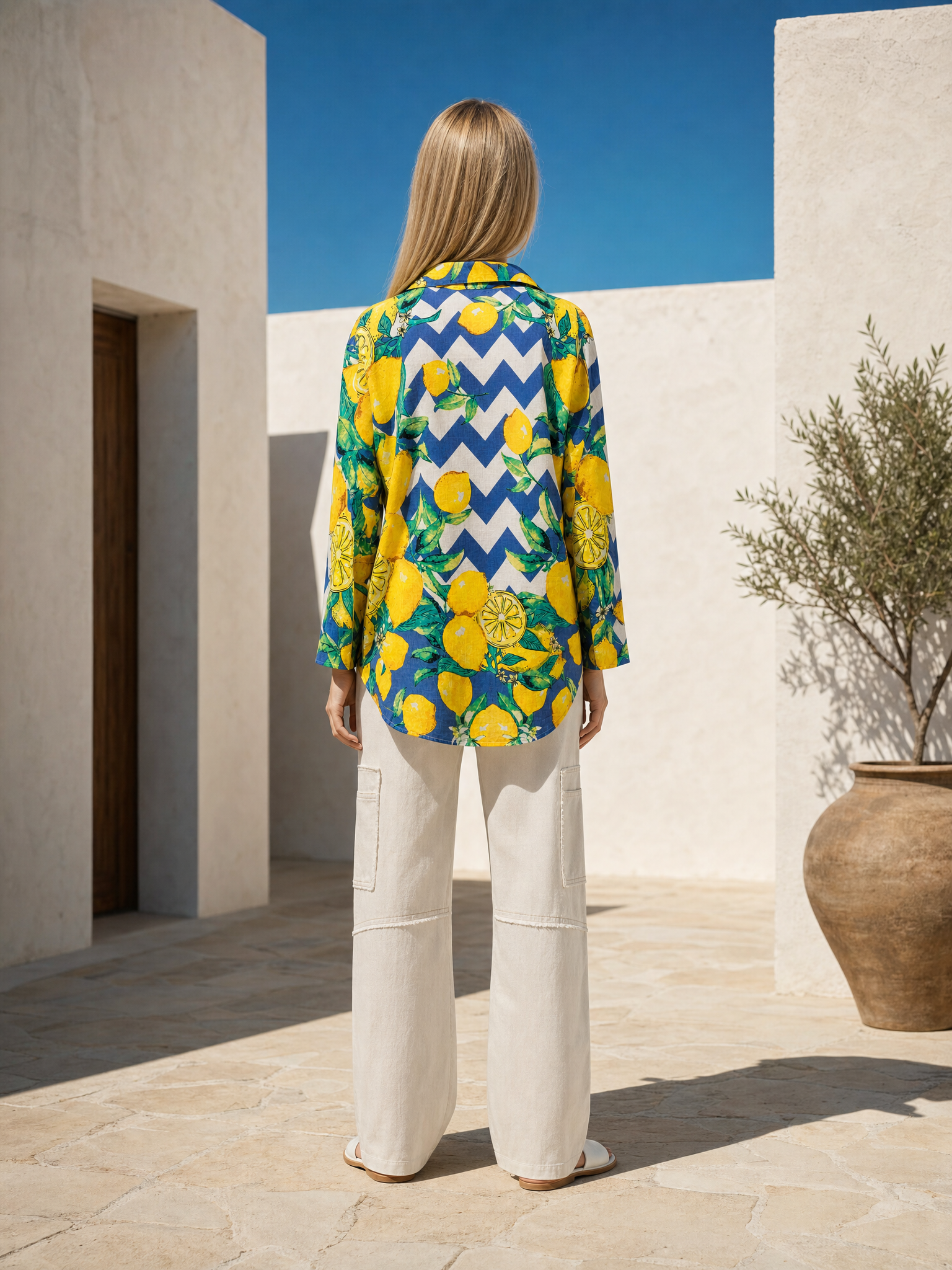 Camasa oversized Limone