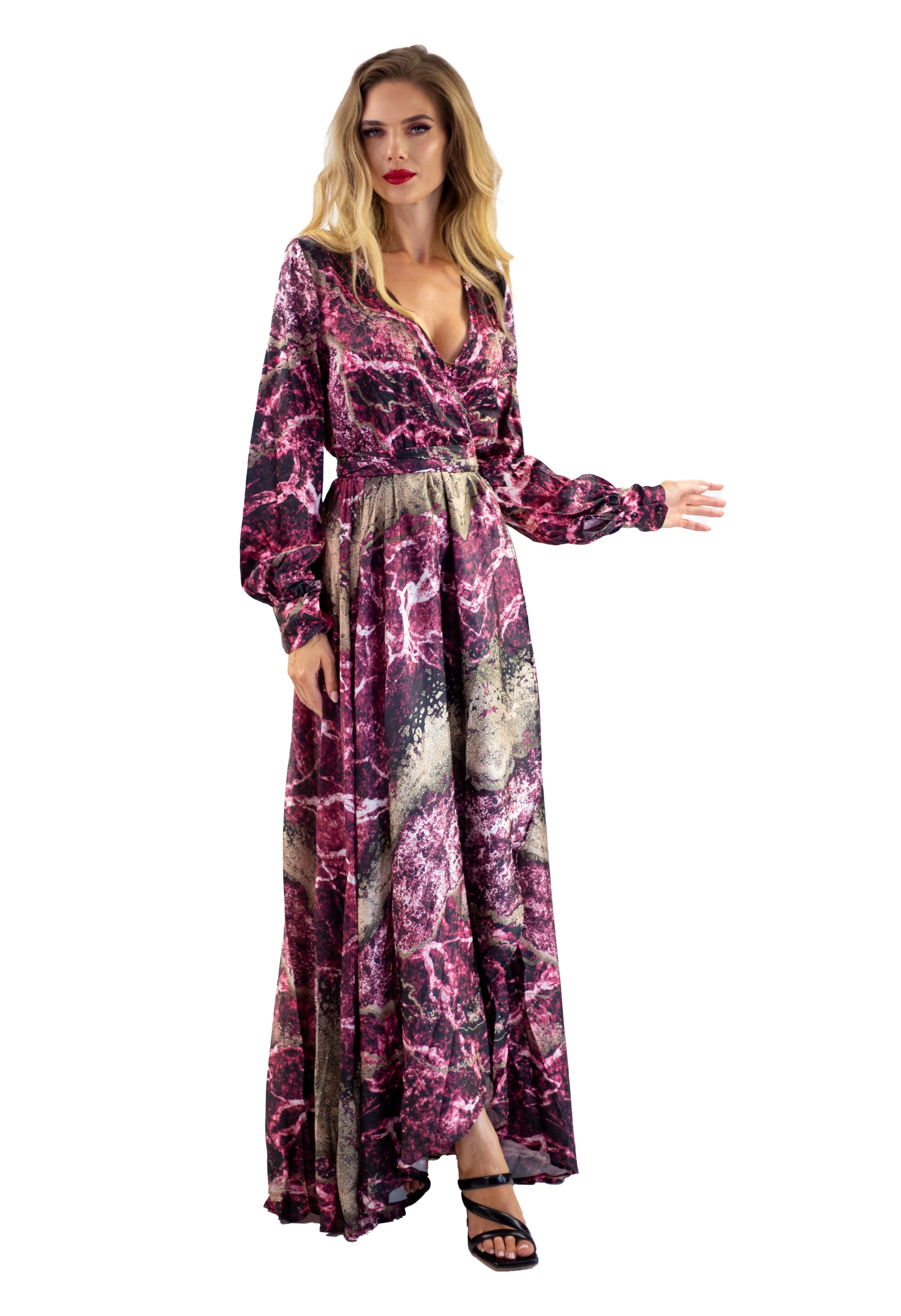 Rochie lunga Aureanne