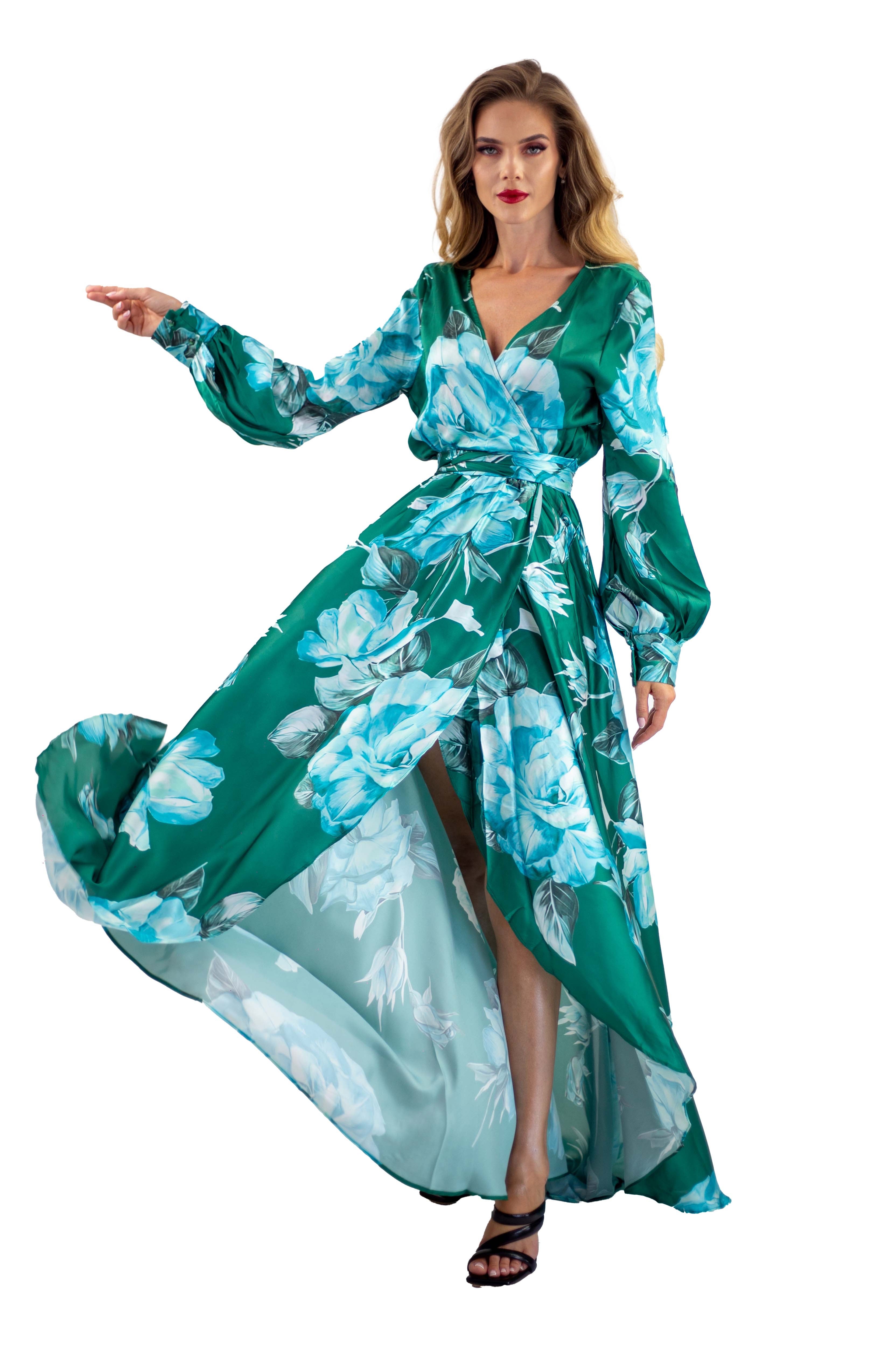 Rochie lunga Floriane