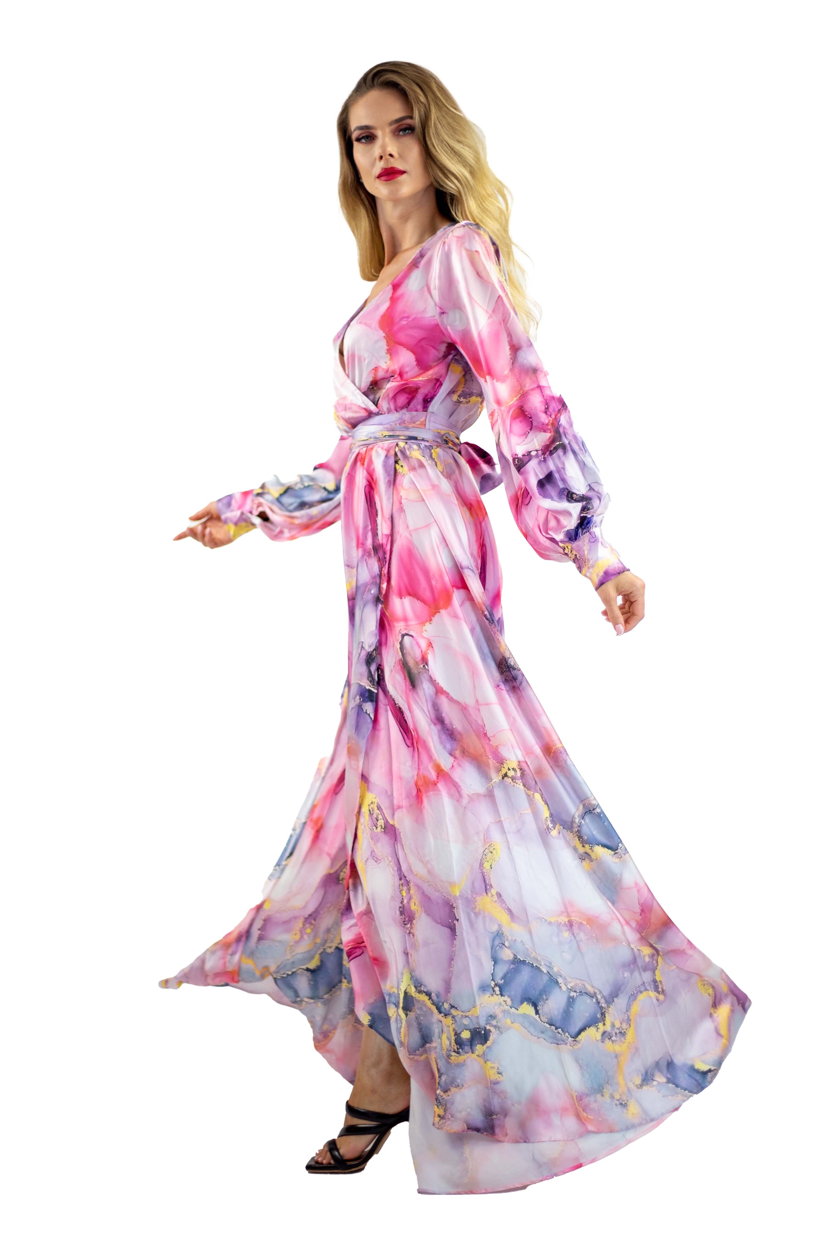 Rochie lunga Elenya