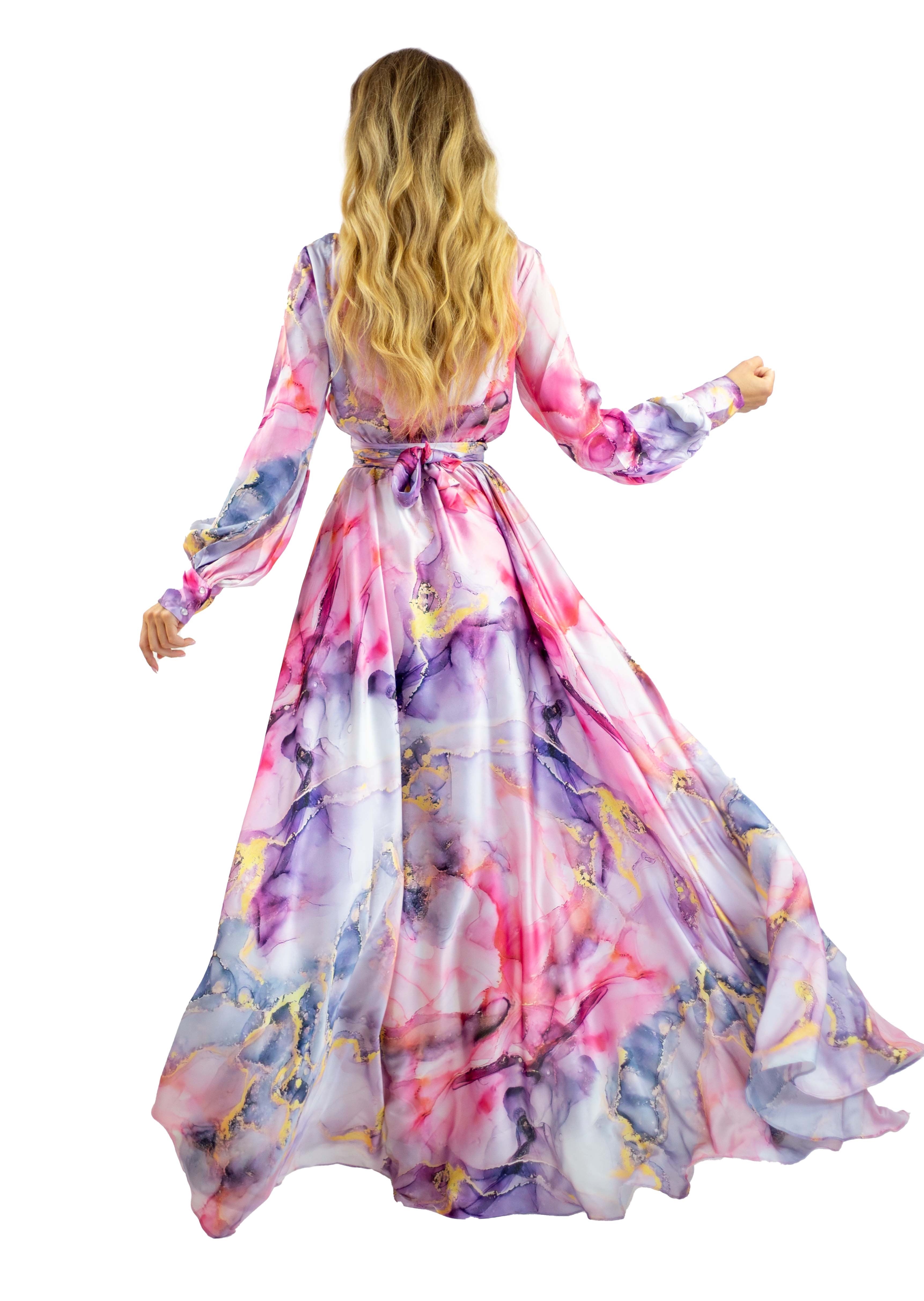 Rochie lunga Elenya