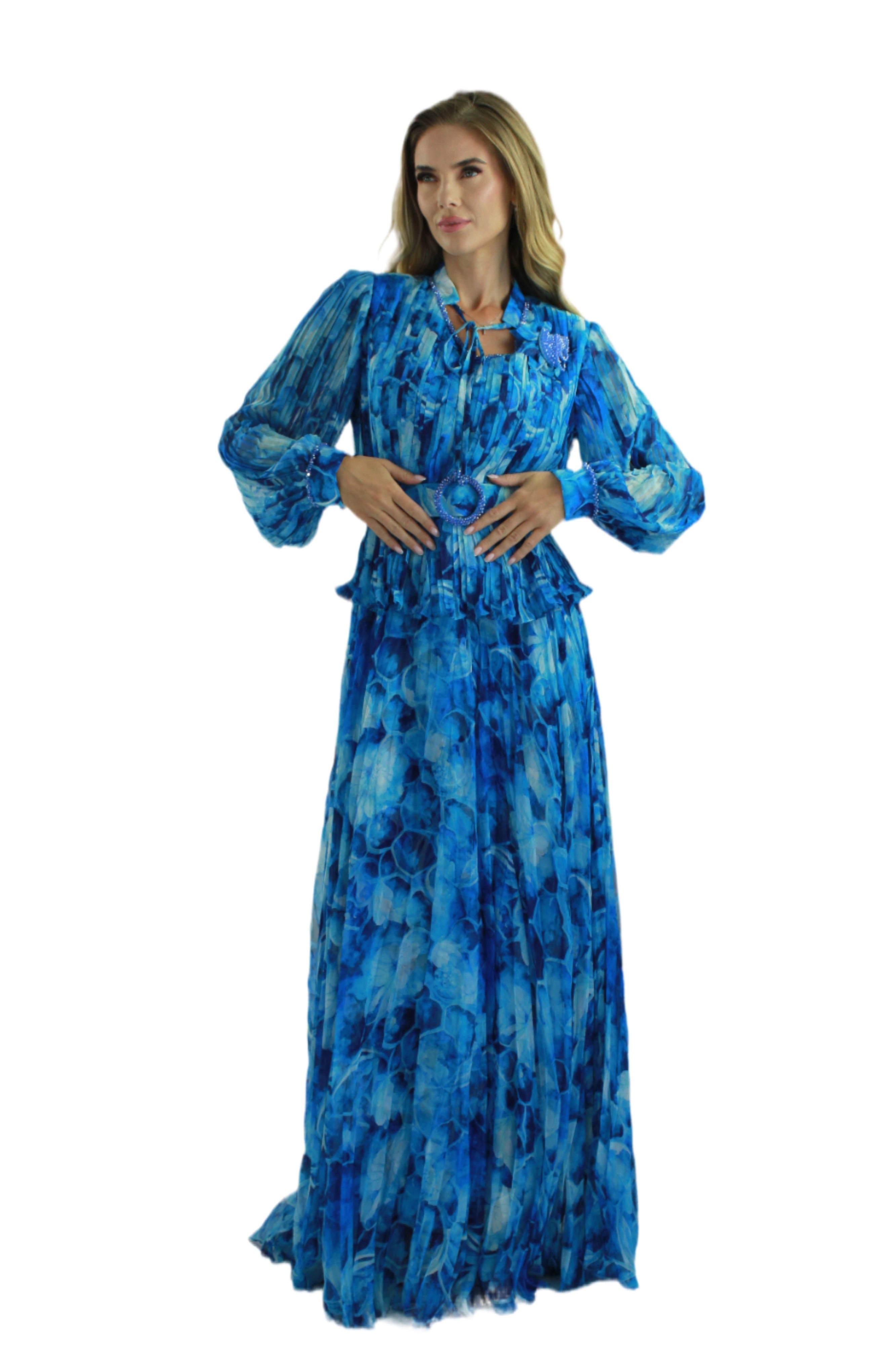 Rochie lunga Azurya