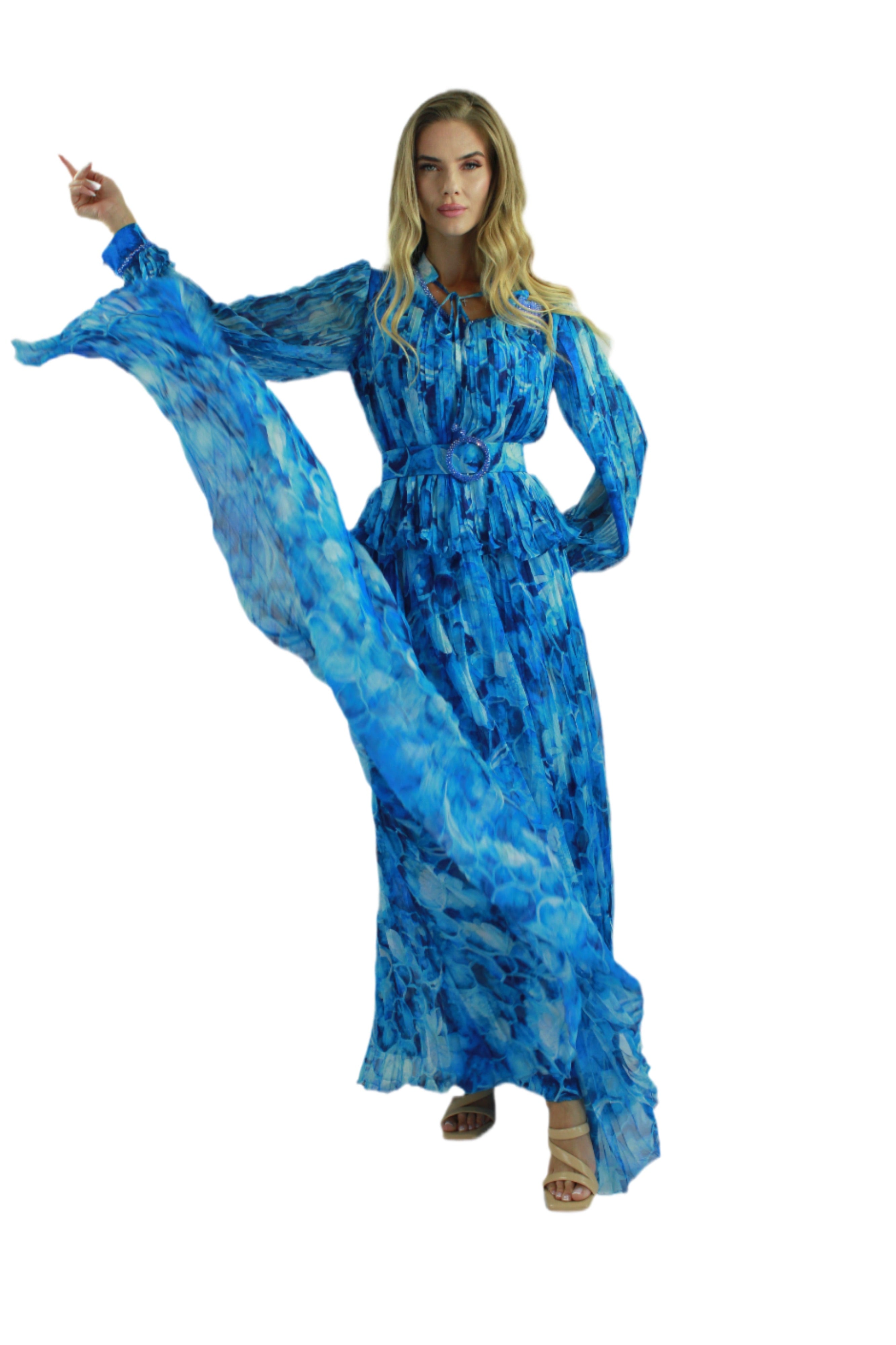 Rochie lunga Azurya