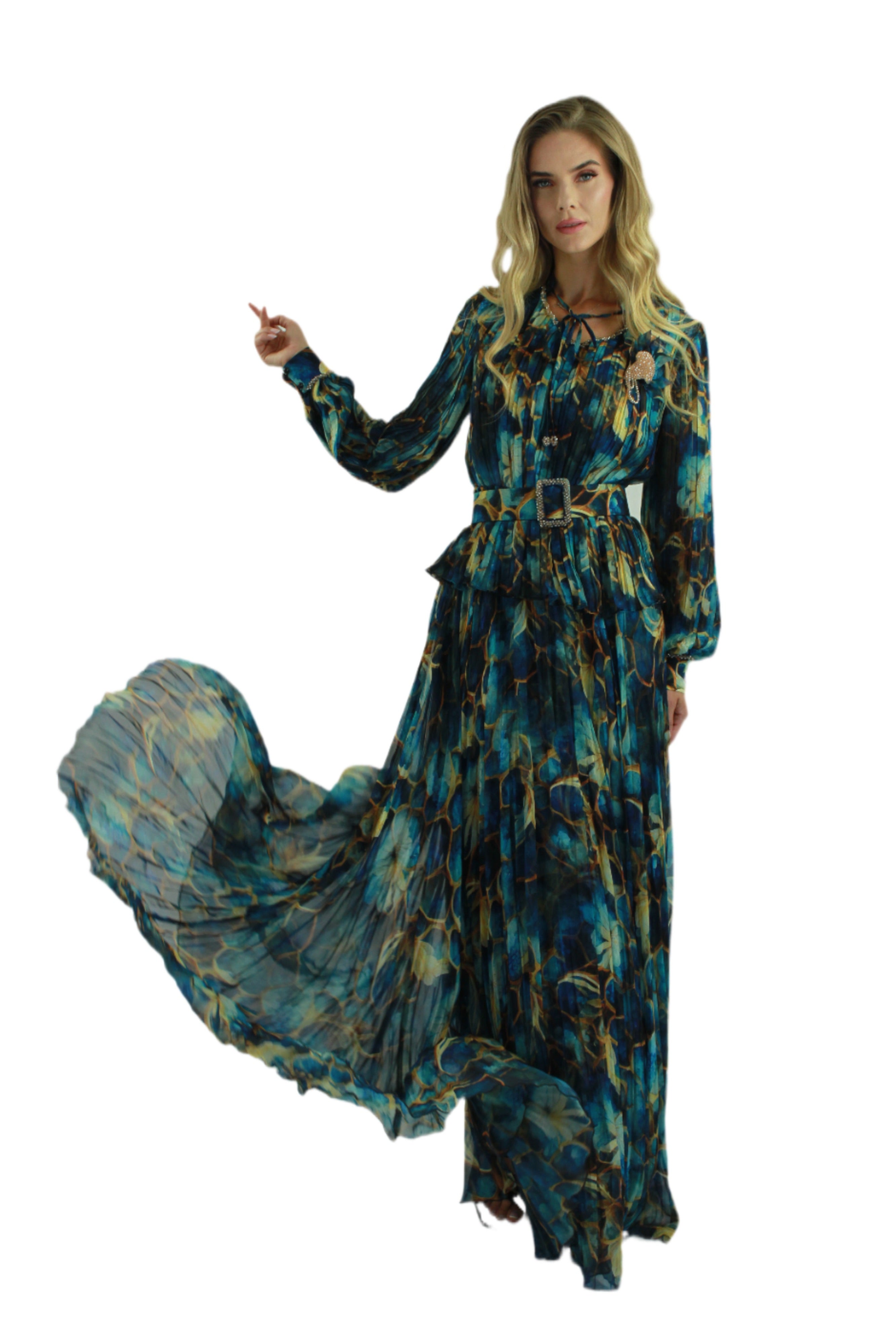 Rochie lunga Sylmara