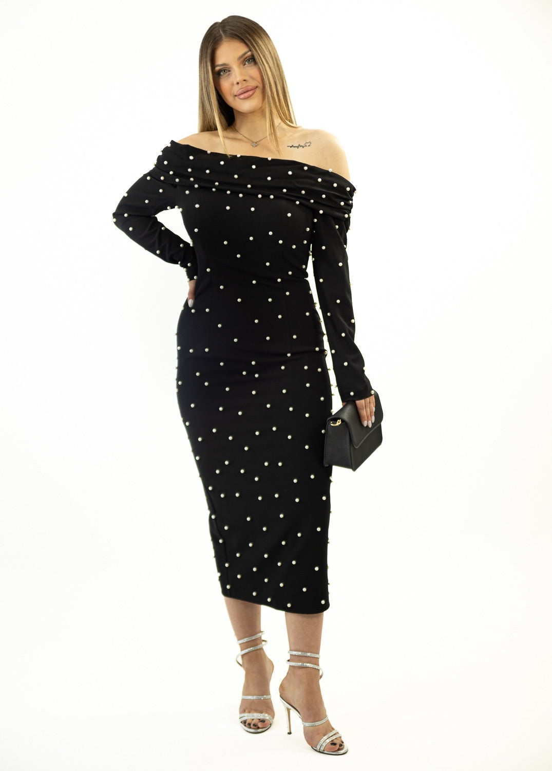 Rochie midi Nadine