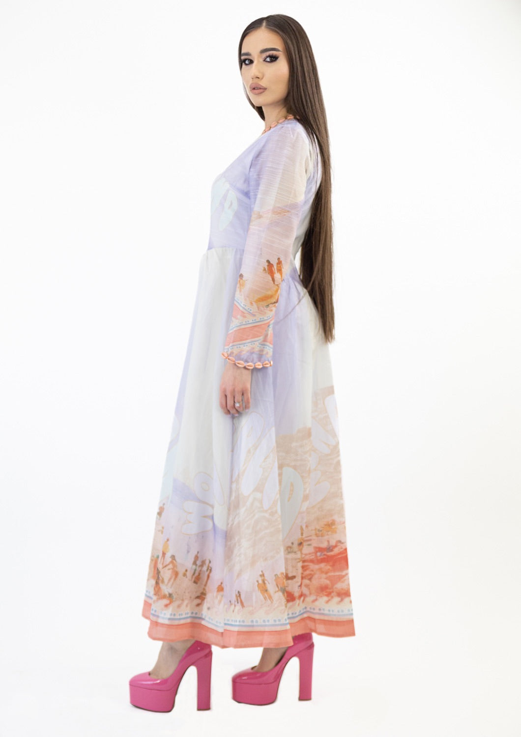 Rochie lunga Noelia