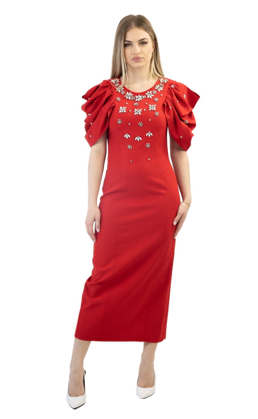 Rochie midi Junae