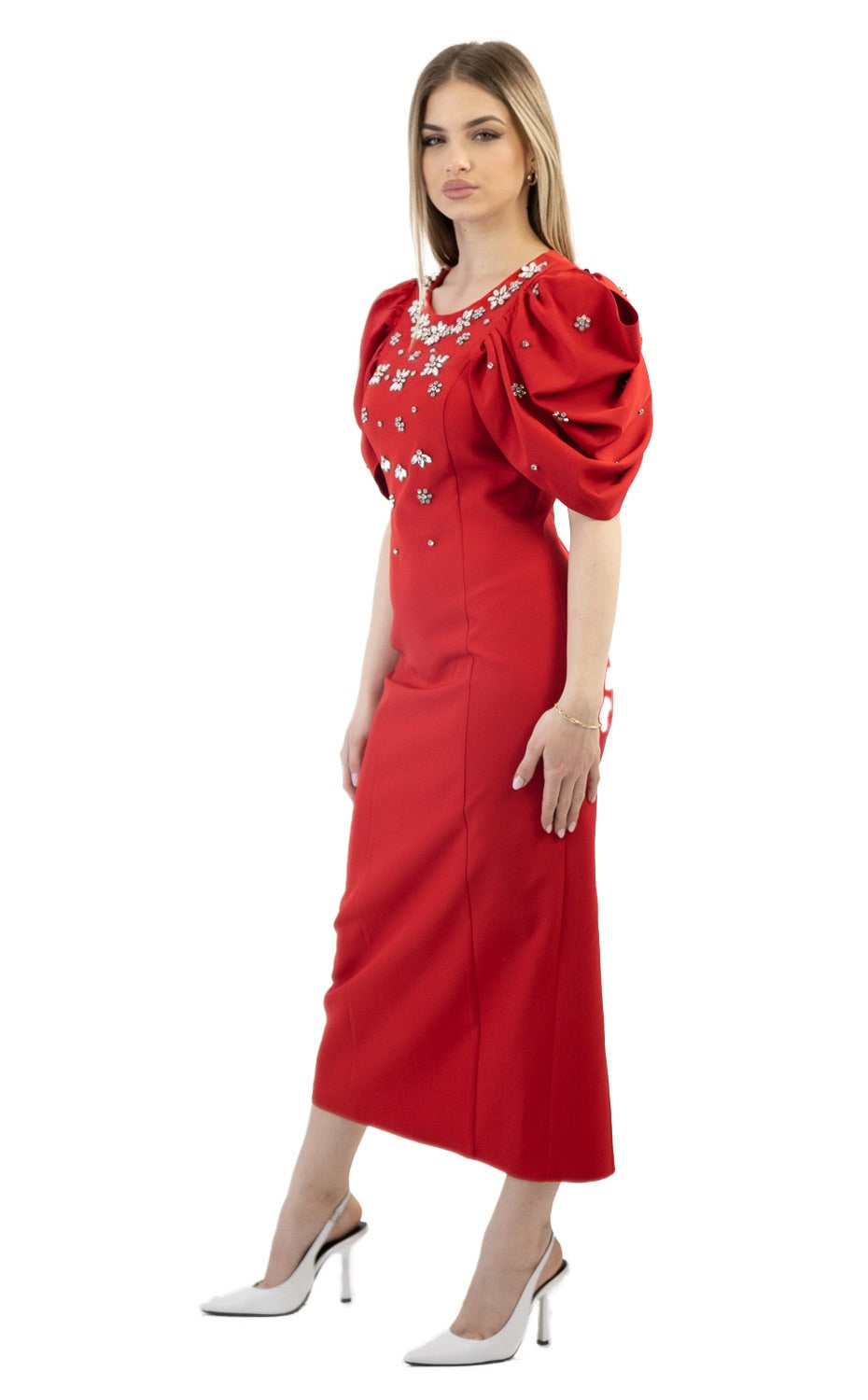 Rochie midi Junae
